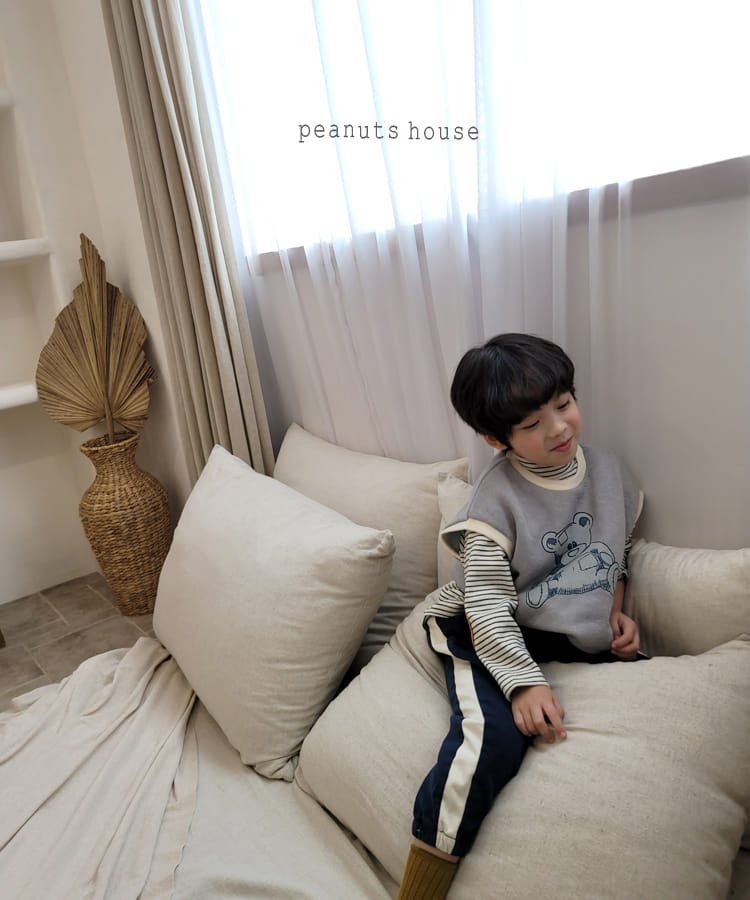 PEANUTS - Korean Children Fashion - #Kfashion4kids - Bear Vest - 5