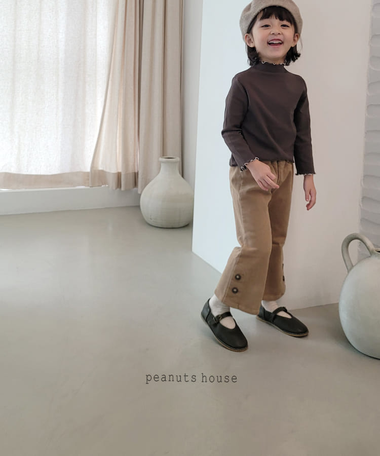 PEANUTS - Korean Children Fashion - #Kfashion4kids - Button Pants - 11
