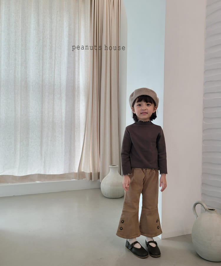 PEANUTS - Korean Children Fashion - #Kfashion4kids - Button Pants - 12