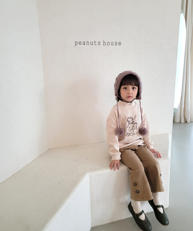 PEANUTS - Korean Children Fashion - #Kfashion4kids - Girl and Rabbit Tee - 11