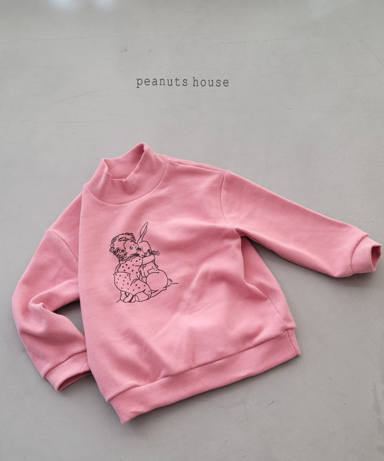 PEANUTS - Korean Children Fashion - #Kfashion4kids - Girl and Rabbit Tee - 4