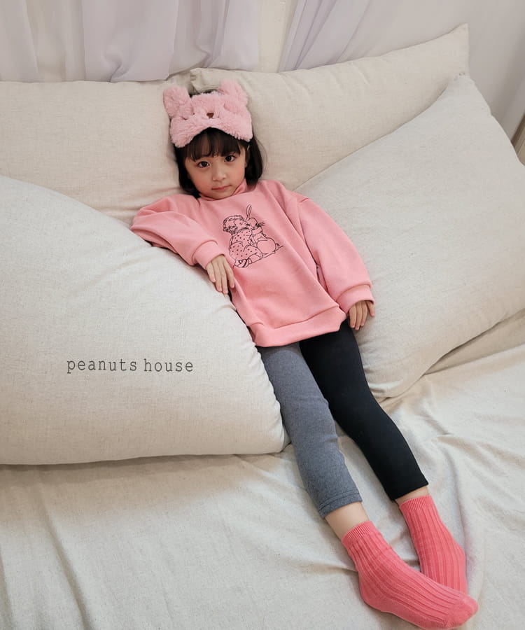PEANUTS - Korean Children Fashion - #Kfashion4kids - Girl and Rabbit Tee - 8