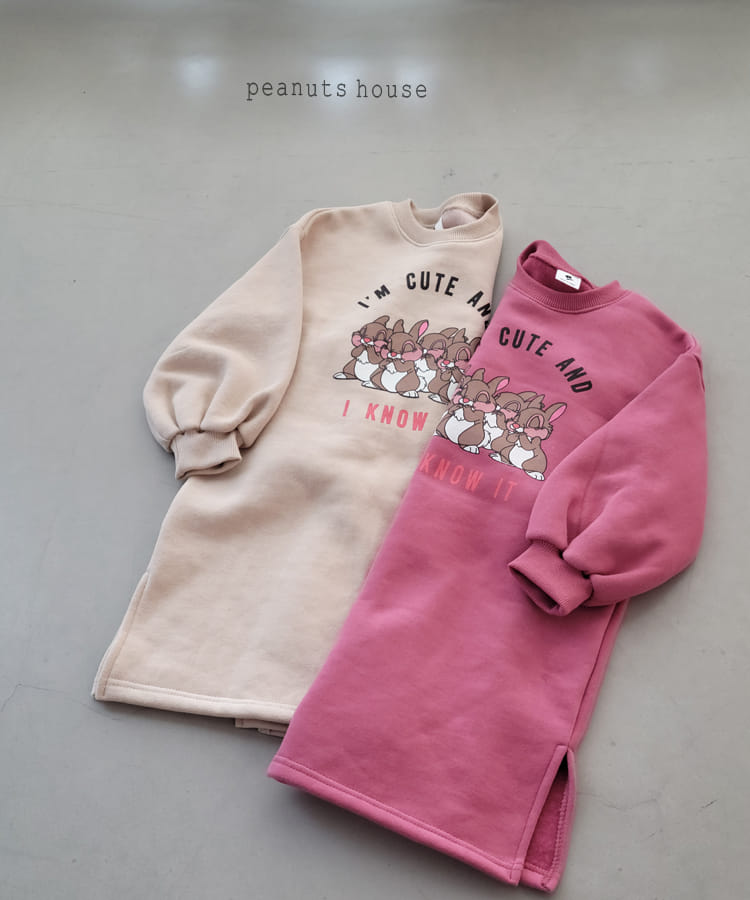 PEANUTS - Korean Children Fashion - #Kfashion4kids - Rabbit One-piece - 2
