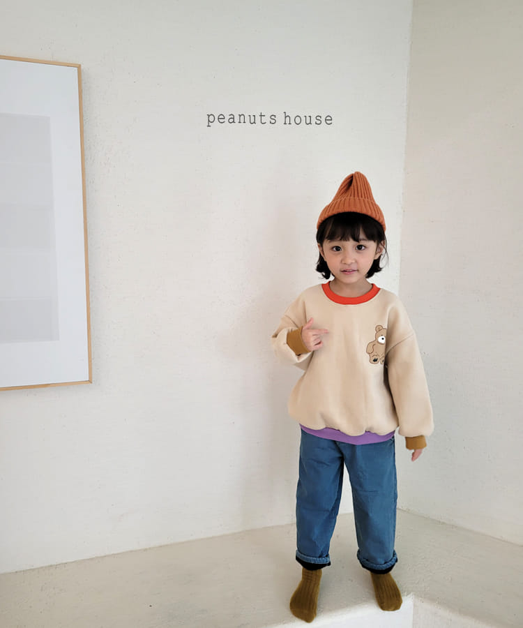 PEANUTS - Korean Children Fashion - #Kfashion4kids - Denim Bonding Pants - 10