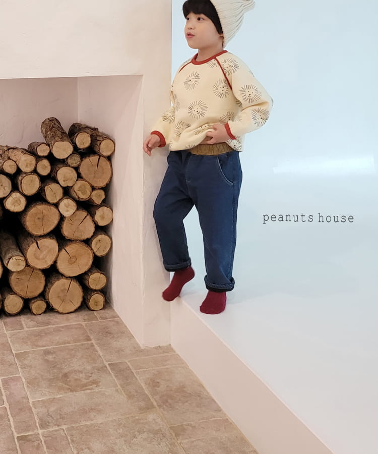 PEANUTS - Korean Children Fashion - #Kfashion4kids - Denim Bonding Pants - 7