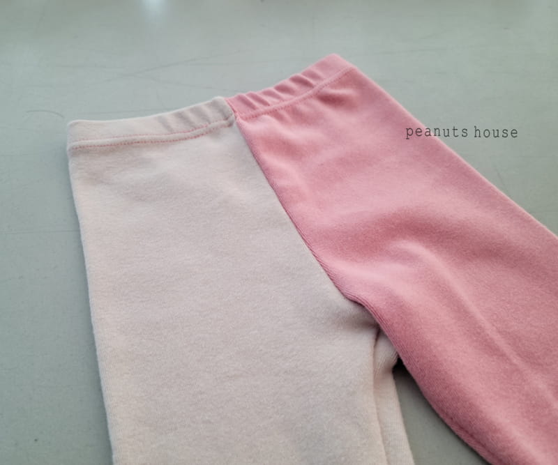 PEANUTS - Korean Children Fashion - #Kfashion4kids - Half Half Leggings - 3