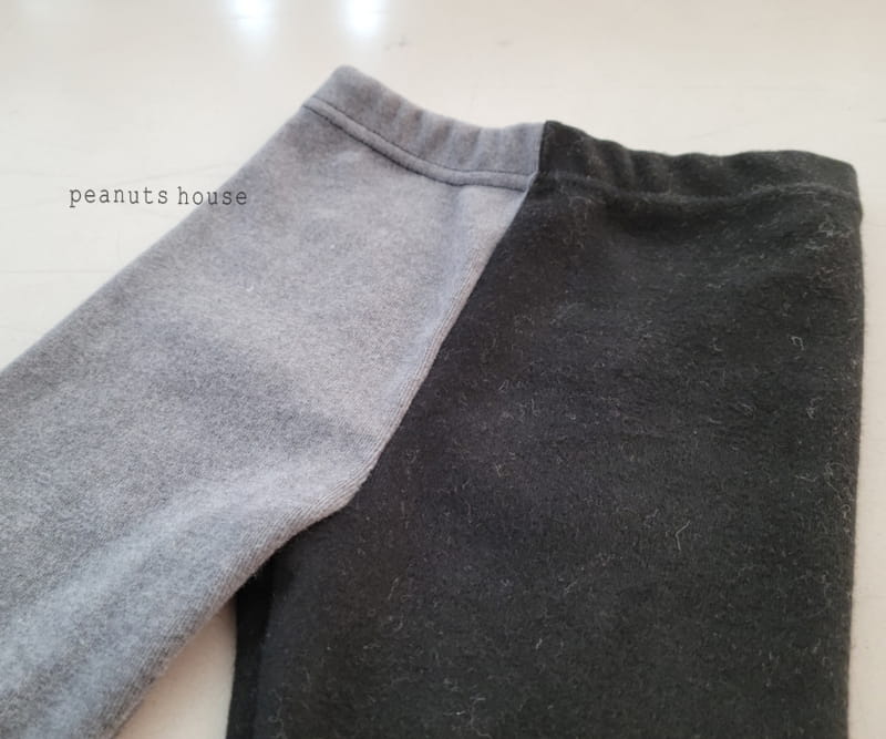 PEANUTS - Korean Children Fashion - #Kfashion4kids - Half Half Leggings - 6