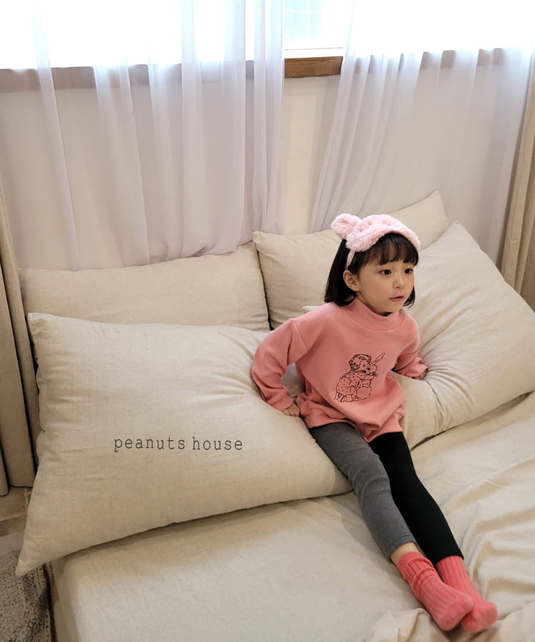 PEANUTS - Korean Children Fashion - #Kfashion4kids - Half Half Leggings - 7