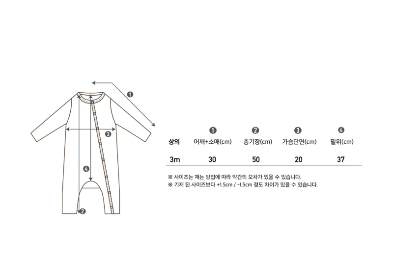PEEKABOO - Korean Children Fashion - #Kfashion4kids - Chris Newborn Bodysuit with Bonnet - 4
