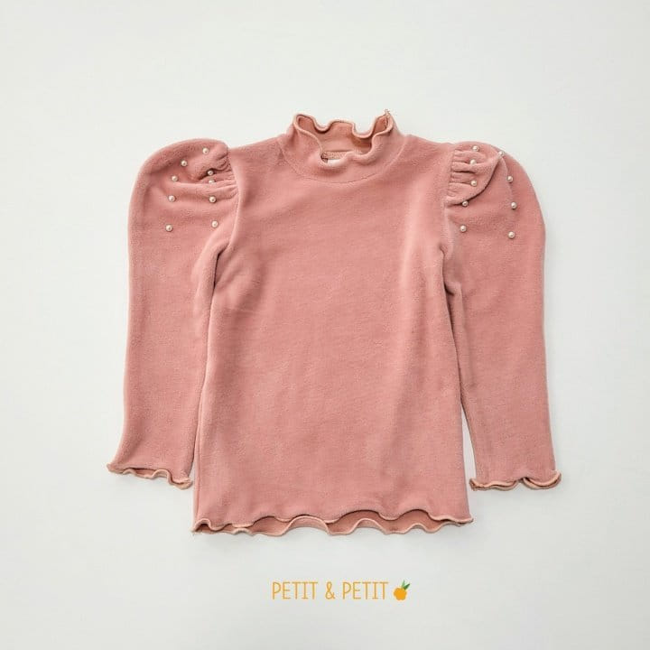 PETIT & PETIT - Korean Children Fashion - #Kfashion4kids - Pearl Puff Tee - 2