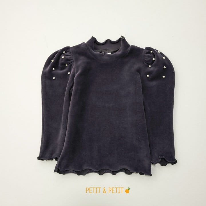 PETIT & PETIT - Korean Children Fashion - #Kfashion4kids - Pearl Puff Tee - 3