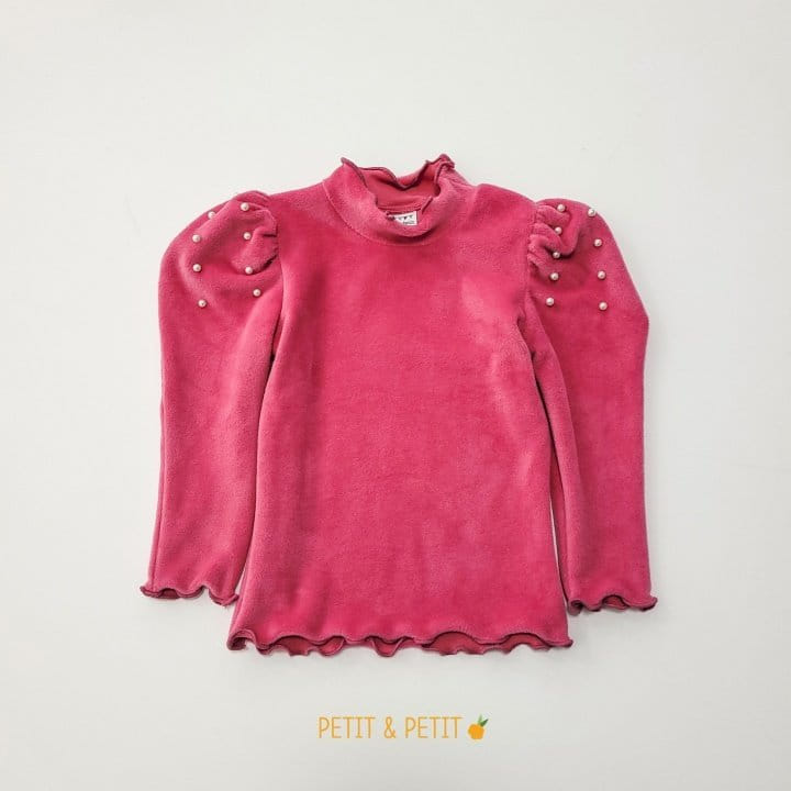 PETIT & PETIT - Korean Children Fashion - #Kfashion4kids - Pearl Puff Tee - 4