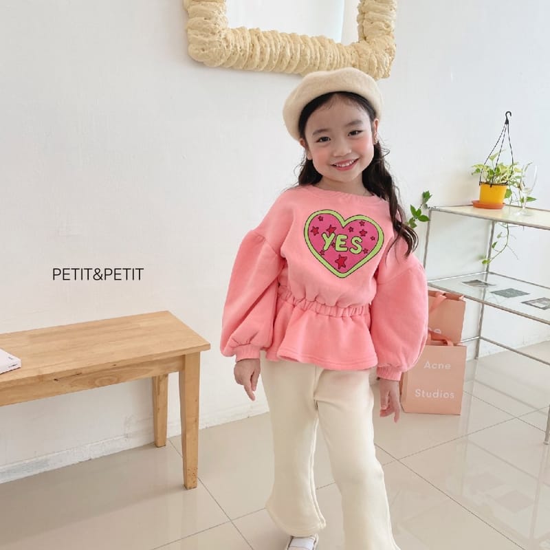 PETIT & PETIT - Korean Children Fashion - #Kfashion4kids - Yes Top Bottom Set - 10