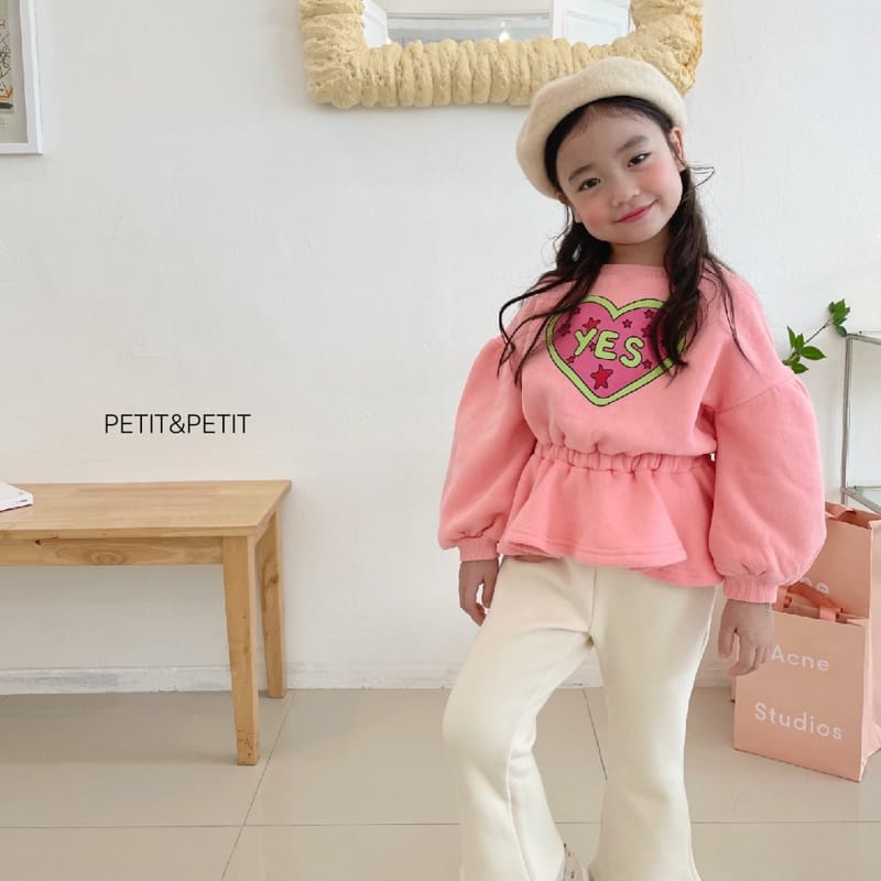 PETIT & PETIT - Korean Children Fashion - #Kfashion4kids - Yes Top Bottom Set - 12