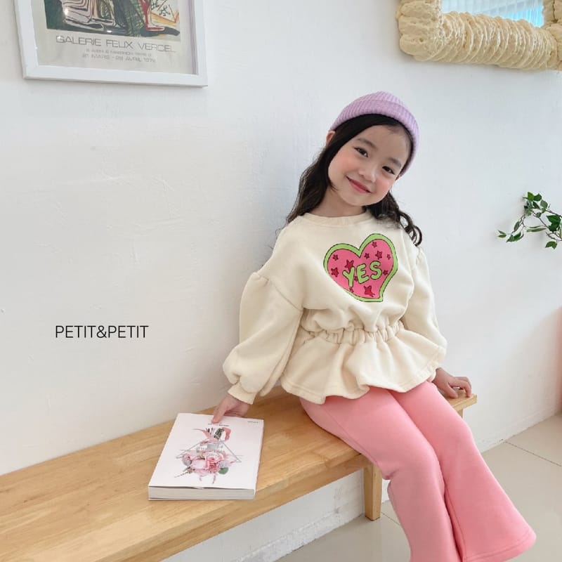 PETIT & PETIT - Korean Children Fashion - #Kfashion4kids - Yes Top Bottom Set - 3