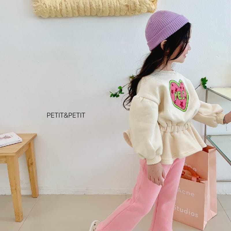 PETIT & PETIT - Korean Children Fashion - #Kfashion4kids - Yes Top Bottom Set - 4