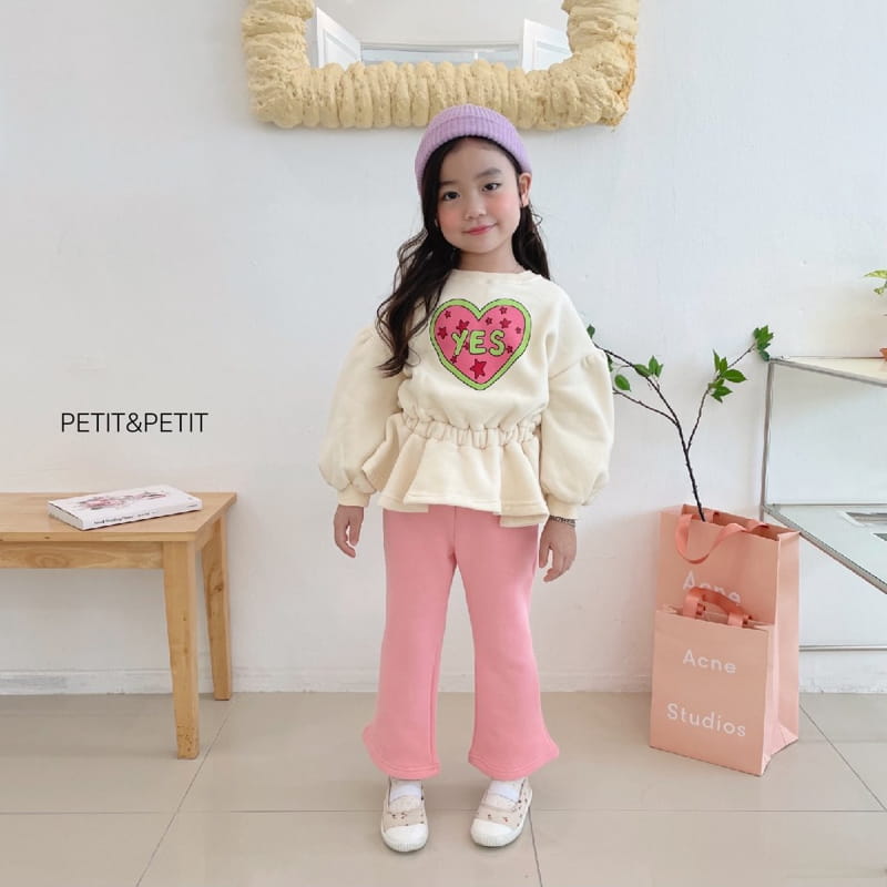 PETIT & PETIT - Korean Children Fashion - #Kfashion4kids - Yes Top Bottom Set - 5