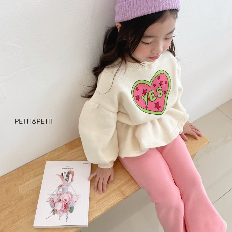 PETIT & PETIT - Korean Children Fashion - #Kfashion4kids - Yes Top Bottom Set - 6