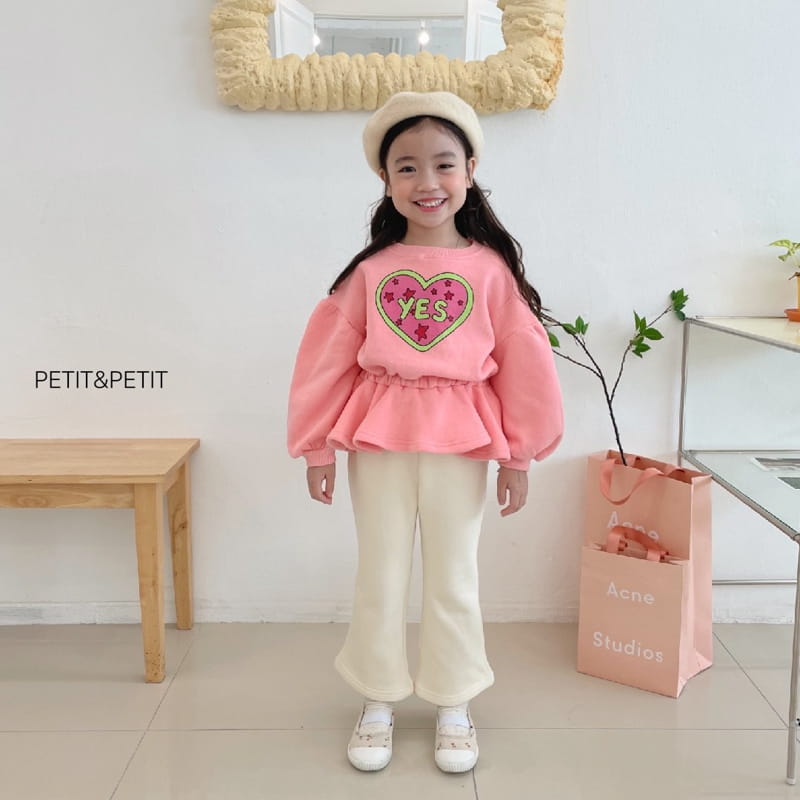 PETIT & PETIT - Korean Children Fashion - #Kfashion4kids - Yes Top Bottom Set - 7