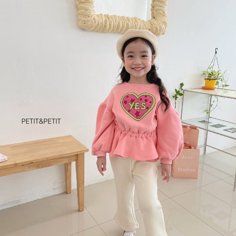 PETIT & PETIT - Korean Children Fashion - #Kfashion4kids - Yes Top Bottom Set - 8