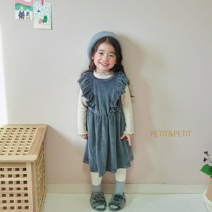 PETIT & PETIT - Korean Children Fashion - #Kfashion4kids - Beloa Frill One-piece
