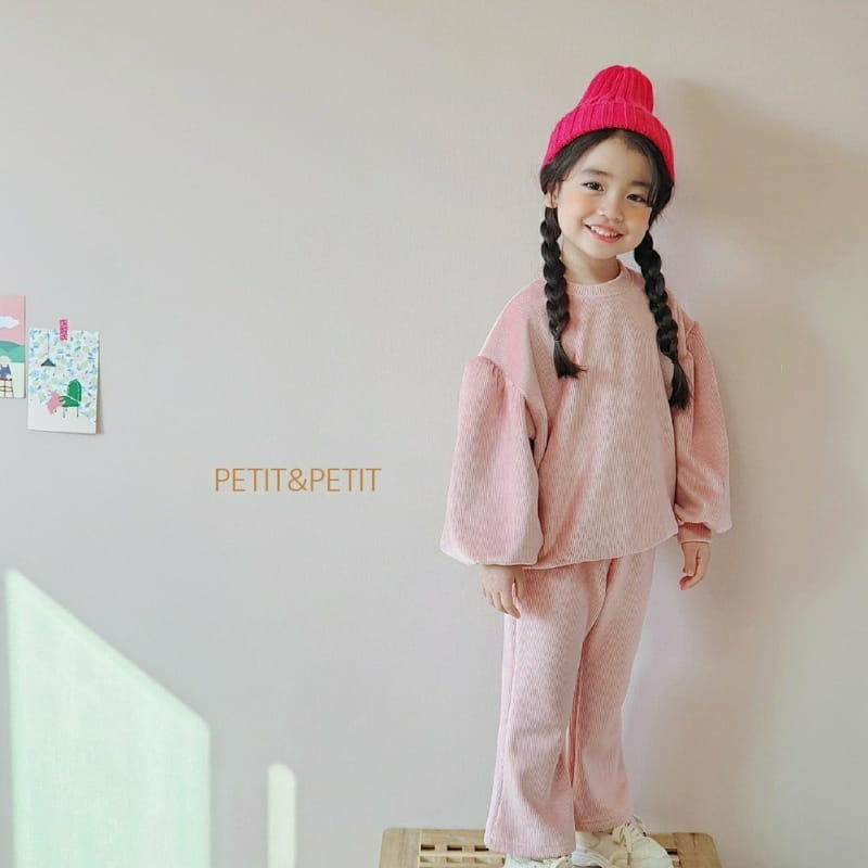 PETIT & PETIT - Korean Children Fashion - #Kfashion4kids - Beloa Top Bottom Set