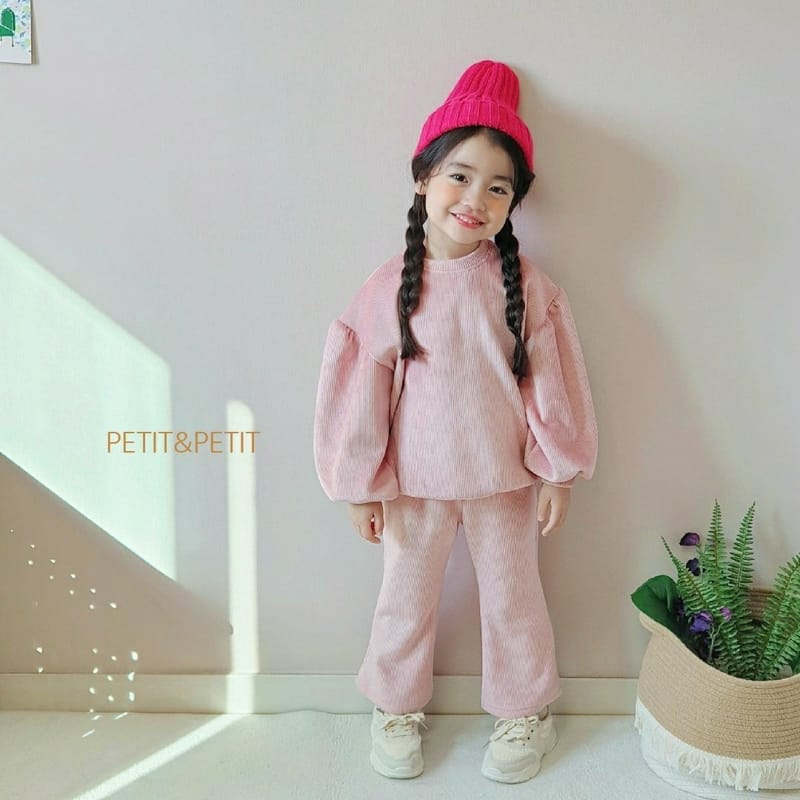 PETIT & PETIT - Korean Children Fashion - #Kfashion4kids - Beloa Top Bottom Set - 2