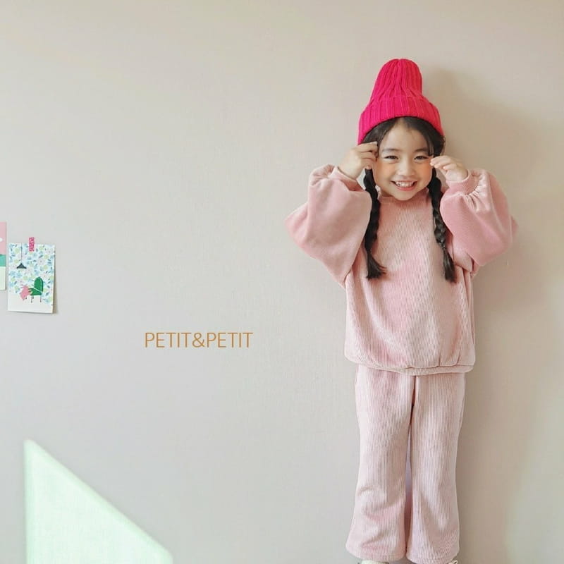 PETIT & PETIT - Korean Children Fashion - #Kfashion4kids - Beloa Top Bottom Set - 3