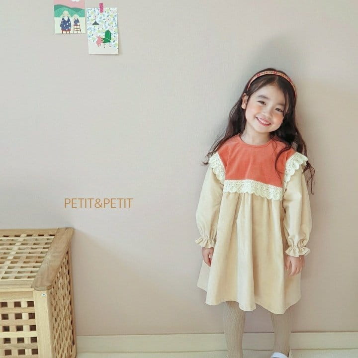 PETIT & PETIT - Korean Children Fashion - #Kfashion4kids - Color Frill One-piece
