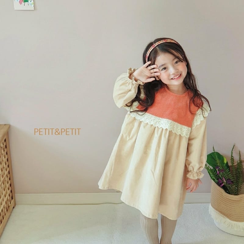 PETIT & PETIT - Korean Children Fashion - #Kfashion4kids - Color Frill One-piece - 5