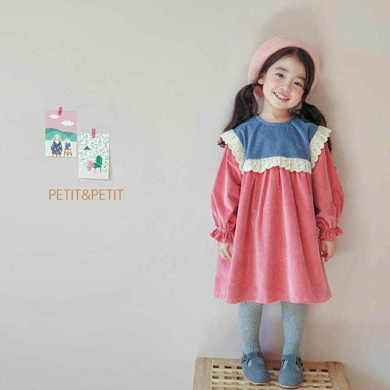 PETIT & PETIT - Korean Children Fashion - #Kfashion4kids - Color Frill One-piece - 6