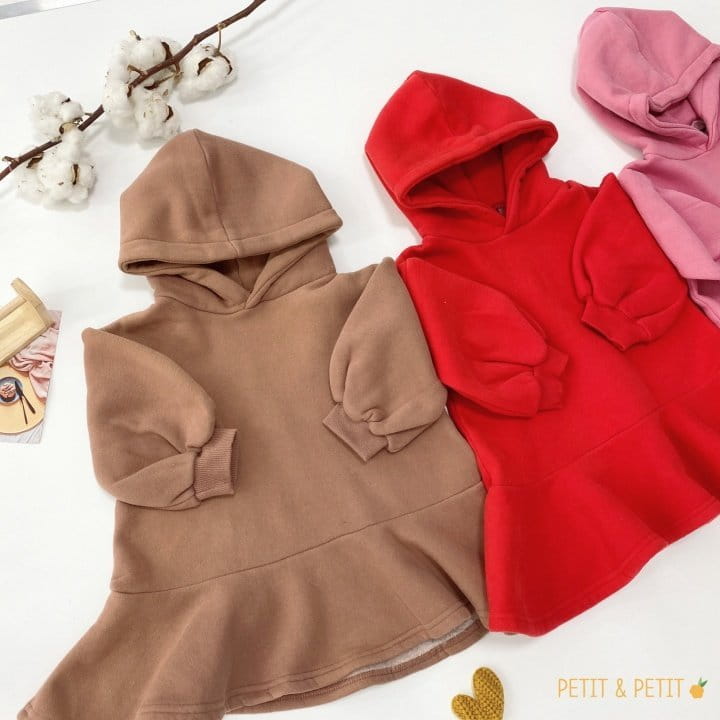 PETIT & PETIT - Korean Children Fashion - #Kfashion4kids - Simple Hoody One-piece - 10