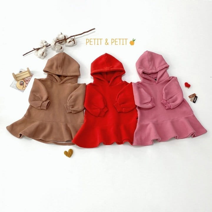PETIT & PETIT - Korean Children Fashion - #Kfashion4kids - Simple Hoody One-piece - 11