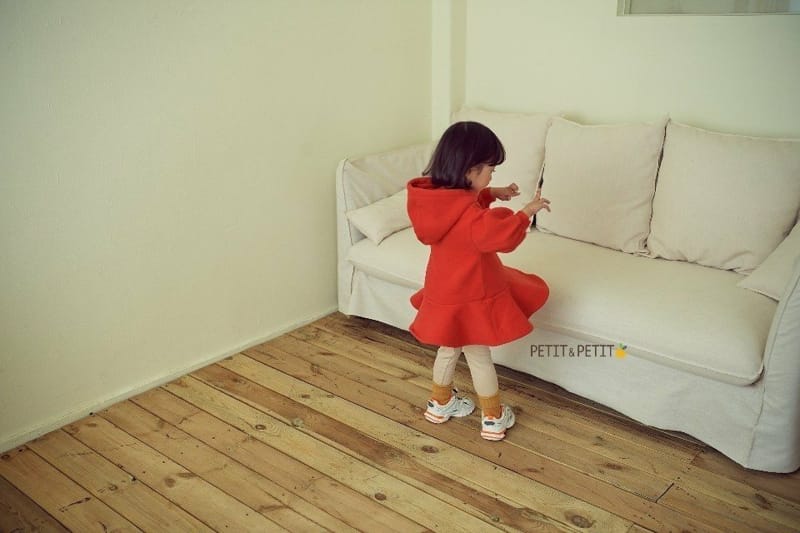 PETIT & PETIT - Korean Children Fashion - #Kfashion4kids - Simple Hoody One-piece - 5