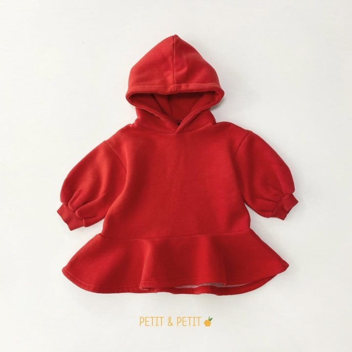PETIT & PETIT - Korean Children Fashion - #Kfashion4kids - Simple Hoody One-piece - 7