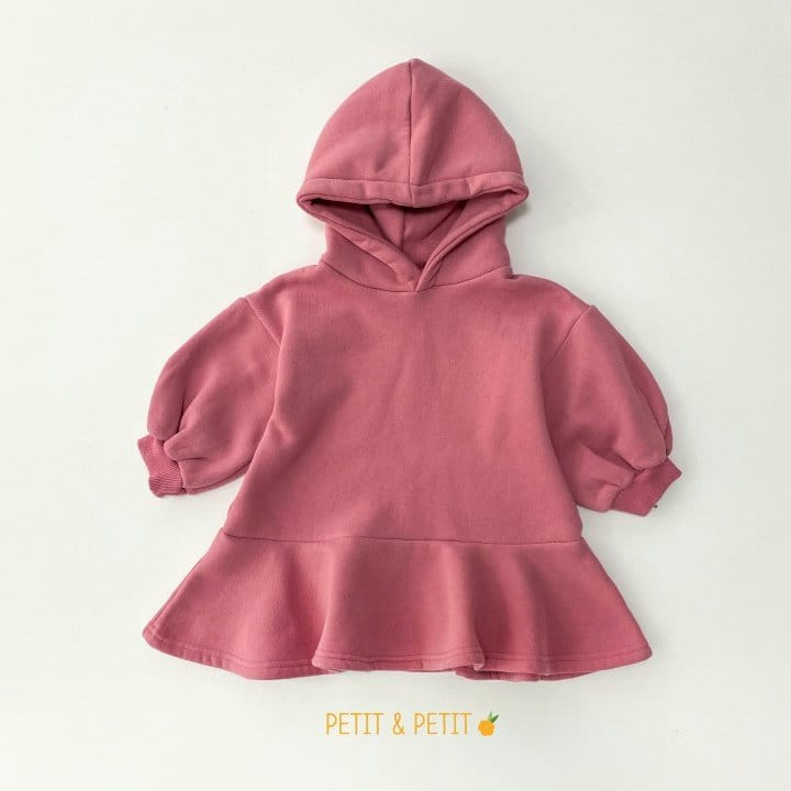 PETIT & PETIT - Korean Children Fashion - #Kfashion4kids - Simple Hoody One-piece - 8