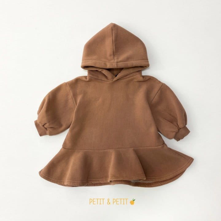 PETIT & PETIT - Korean Children Fashion - #Kfashion4kids - Simple Hoody One-piece - 9