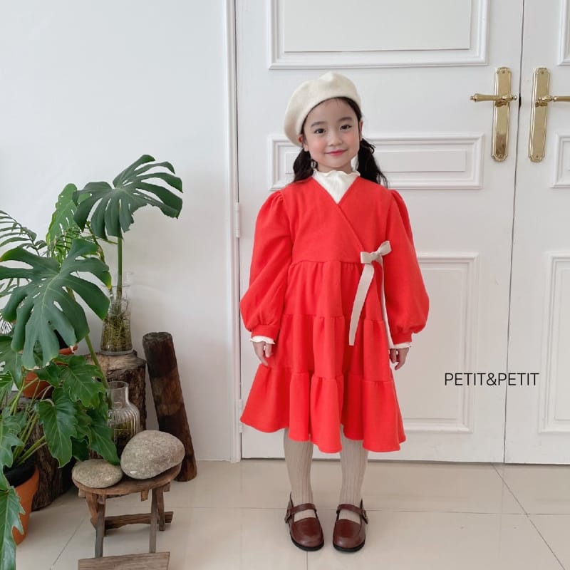 PETIT & PETIT - Korean Children Fashion - #Kfashion4kids - Ribbon One-piece