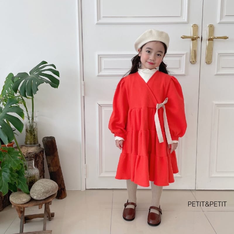 PETIT & PETIT - Korean Children Fashion - #Kfashion4kids - Ribbon One-piece - 2