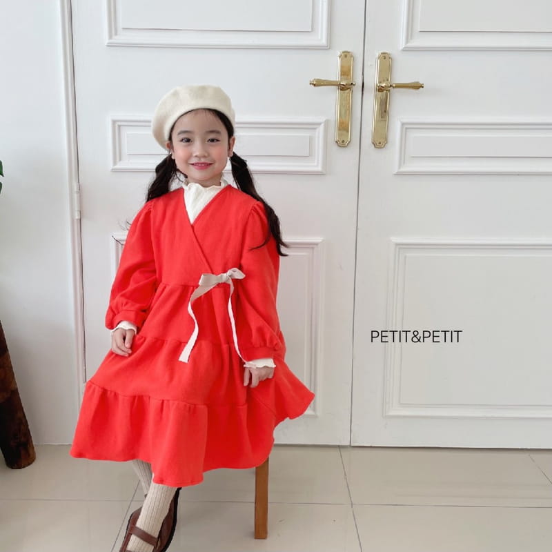 PETIT & PETIT - Korean Children Fashion - #Kfashion4kids - Ribbon One-piece - 3