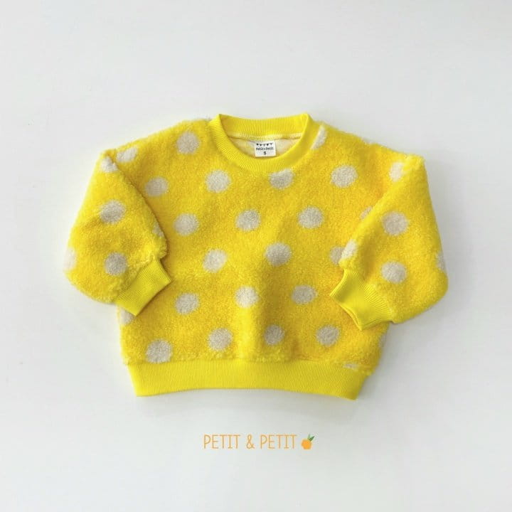 PETIT & PETIT - Korean Children Fashion - #Kfashion4kids - Dot Sweatshirt