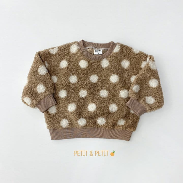 PETIT & PETIT - Korean Children Fashion - #Kfashion4kids - Dot Sweatshirt - 3