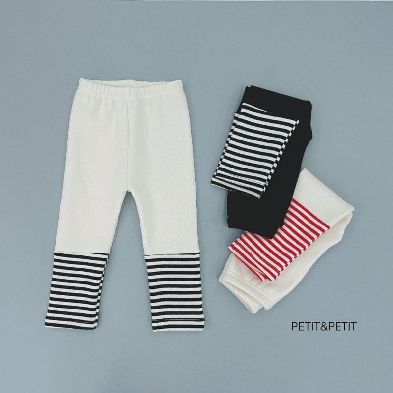 PETIT & PETIT - Korean Children Fashion - #Kfashion4kids - Stripes Color Leggings