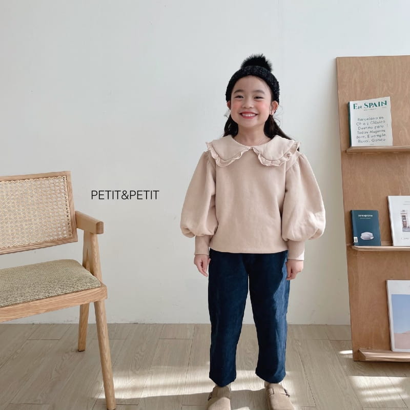 PETIT & PETIT - Korean Children Fashion - #Kfashion4kids - Fleece Jeans