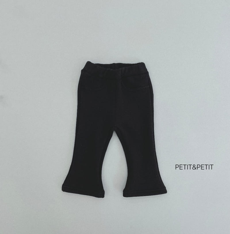 PETIT & PETIT - Korean Children Fashion - #Kfashion4kids - Fleece Simple Bootscut Pants - 5
