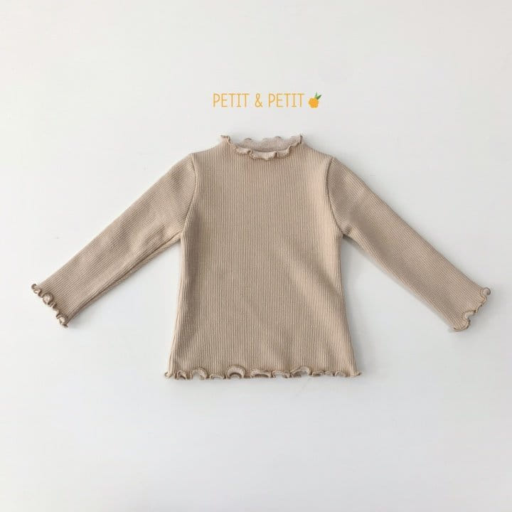 PETIT & PETIT - Korean Children Fashion - #Kfashion4kids - Fleece Rib Tee