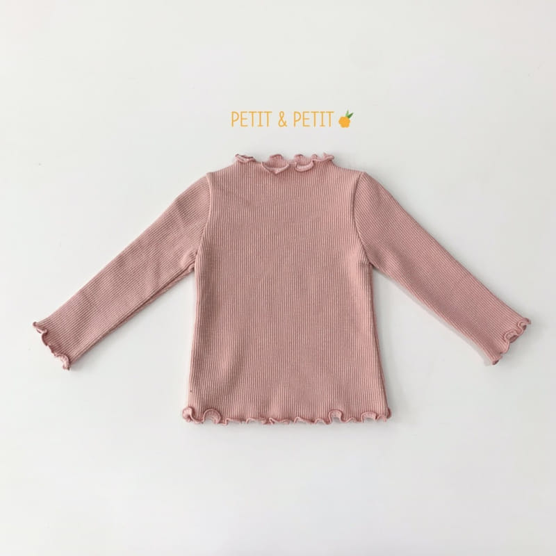 PETIT & PETIT - Korean Children Fashion - #Kfashion4kids - Fleece Rib Tee - 2