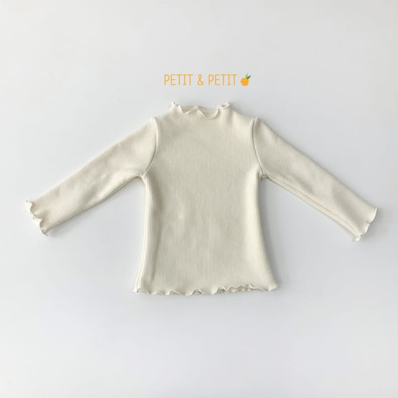 PETIT & PETIT - Korean Children Fashion - #Kfashion4kids - Fleece Rib Tee - 3