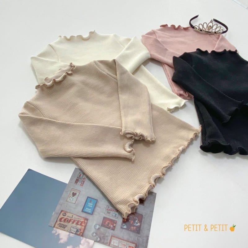 PETIT & PETIT - Korean Children Fashion - #Kfashion4kids - Fleece Rib Tee - 5