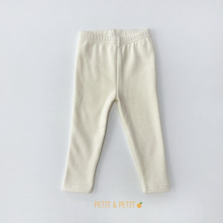 PETIT & PETIT - Korean Children Fashion - #Kfashion4kids - Fleece Rib Leggings - 3